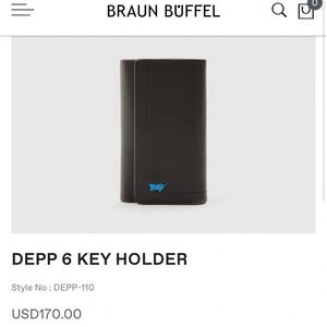 Braun Buffel DEPP  6 KEY HOLDER